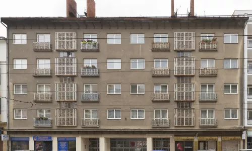 D113 Bytové domy družstva Agroprojekt